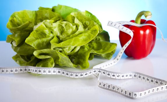 Healthy lifestyle concept, Diet and fitness