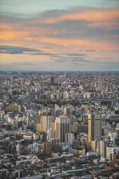 City view point in japan