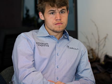 Sjakkspiller Magnus Carlsen