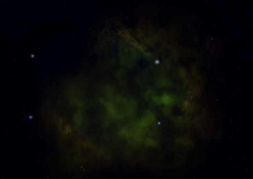 Small part of an infinite star field of space in the Universe. "Elements of this image furnished by NASA".