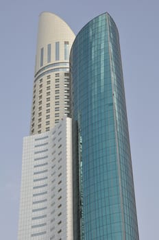 Ascott Park Place in Dubai, UAE. The tower is one of the tallest buildings in Dubai.