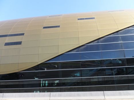 Dubai Metro Terminal in UAE. Dubai Metro is a driverless network. Guinness World Records declared it the worlds longest fully automated metro network.