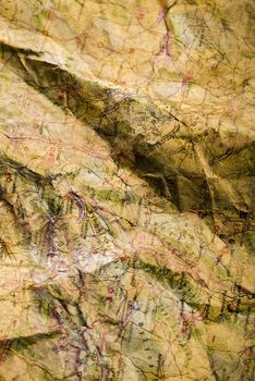 Old map background, ambient light travel theme