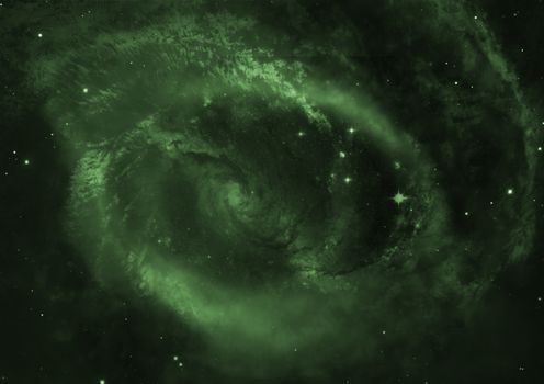 Far being shone nebula and star field against space. "Elements of this image furnished by NASA".