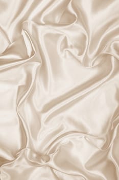 Smooth elegant golden silk can use as wedding background. In Sepia toned. Retro style