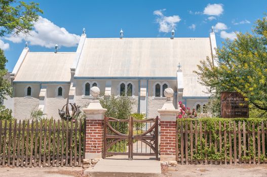 PRINCE ALBERT, SOUTH AFRICA - JANUARY 2, 2015: St. John the Baptist Anglican Church in Prince Albert, South Africa