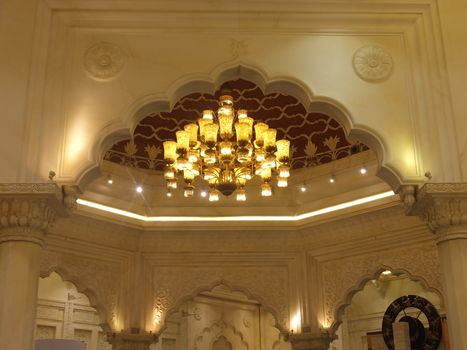 India Court at Ibn Battuta Mall in Dubai, UAE. It is the worlds largest themed shopping mall and consists of six courts.