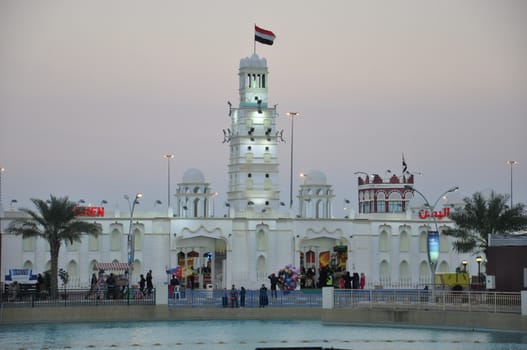 Yemen pavilion at Global Village in Dubai, UAE. It is claimed to be the world's largest tourism, leisure and entertainment project.