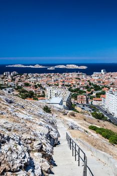 View of Marseille, southern France