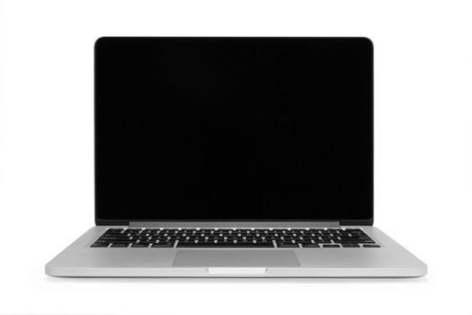 computer Laptop isolated on white background