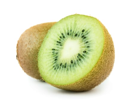 Kiwi fruit isolated on white background