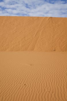 Moroccan desert dune, merzouga, colorful vibrant travel theme