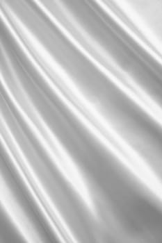 Smooth elegant white silk or satin can use as wedding background