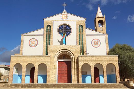 Cathedral of Adigrat, Ethiopia, Africa