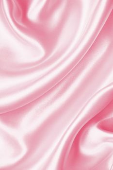 Smooth elegant pink silk or satin can use as wedding background