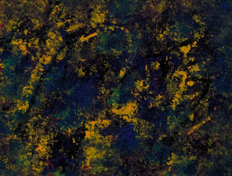 Abstract yellow acrylic