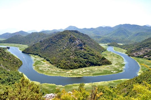 Rijeka Crnojevica in Monte Negro