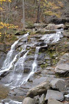 Waterfall at the Catskill mountain