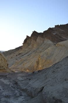 Hiking in the Death Valley