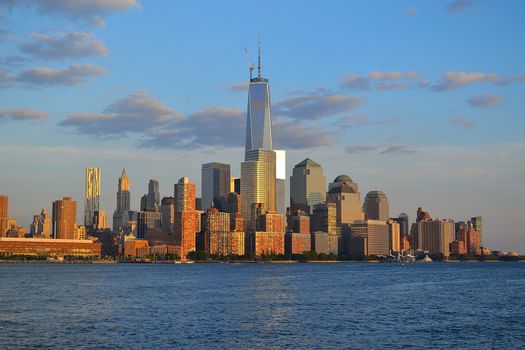 Picture taken from a Ferry in the Hudson river