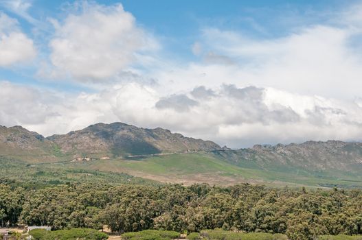 The Sir Lowrys Pass crossing the Hottentots Holland Mountains