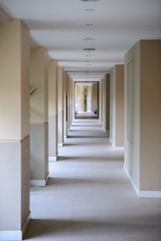 Hotel corridor