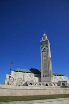 Hassan II Mosque in Casablanca Morocco Africa