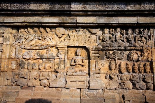  9th-century Buddhist Temple in Magelang, Central Java