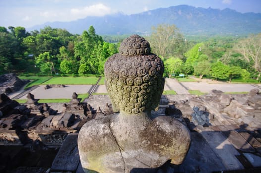  9th-century Buddhist Temple in Magelang, Central Java