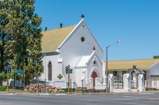 CAPE TOWN, SOUTH AFRICA - DECEMBER 10, 2014:  Methodist Church in Somerset West near Cape Town