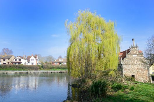 Bourne Mill and mill pond