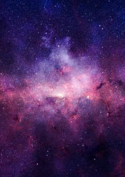 Small part of an infinite star field of space in the Universe. "Elements of this image furnished by NASA".