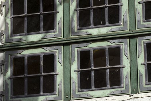 Windows in a half-timbered house







Window in a half-timbered house