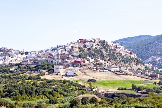Moulay Idriss is the most holy town in Morocco. It was here that Moulay Idriss I arrived in 789, bringing with him the religion of Islam and starting a new dynasty.