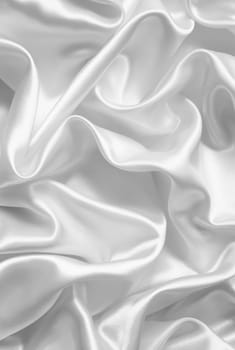 Smooth elegant white silk or satin can use as wedding background