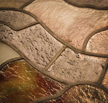 abstract background detail of the stained glass window