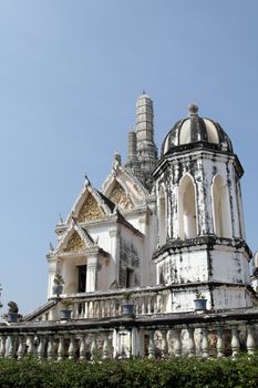 Temple on mountain at Khao Wang, Thailand