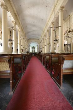 Beautiful Interior of St George's cathedral Chennai