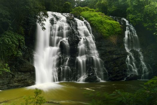 Abbey falls in the coorg region of KArnataka India