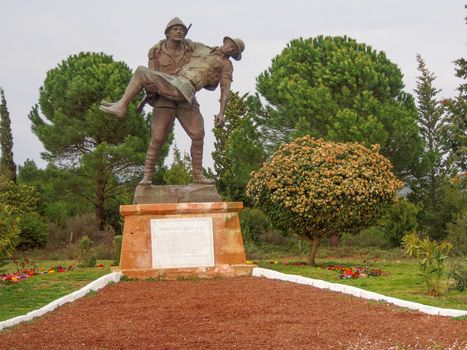 The Respect to Mehmetçik Memorial is a monument in the Gallipoli peninsula.