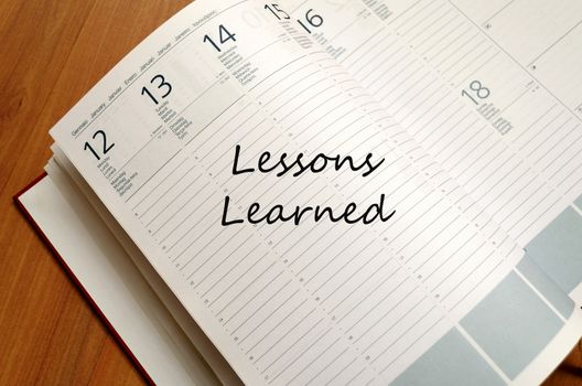 Lessons Learned Concept Notepad
