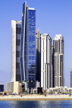 Dubai skyline, United Arab Emirates