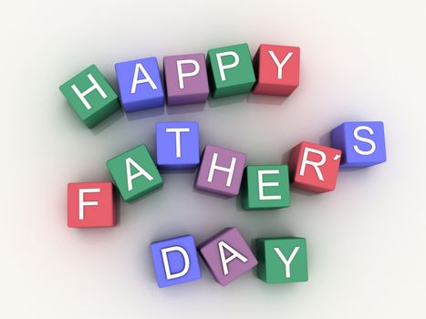 3d image Happy Father´s Days