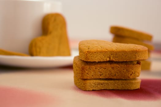 ginger cookies, gingerbread, food, biscuit, cake