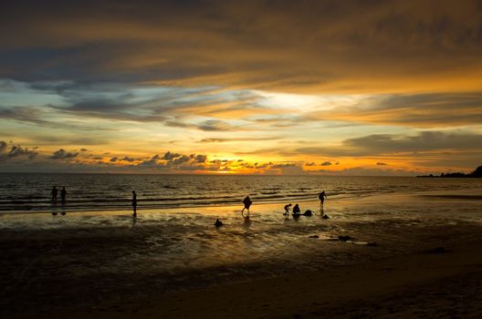 sunset on Koh Chang