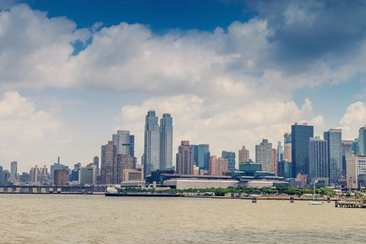 New York skyline.