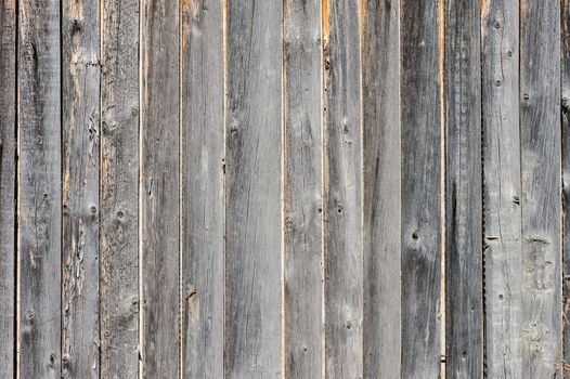 vertical grey aged wooden boards plank background