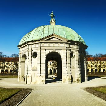 Famous Munich pavilion, Germany, Eope