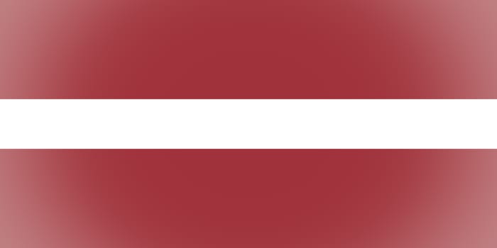 Vignetted Flag of the Republic of Latvia