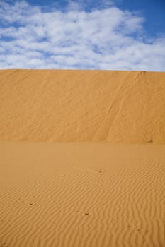 Moroccan desert dune, merzouga, colorful vibrant travel theme